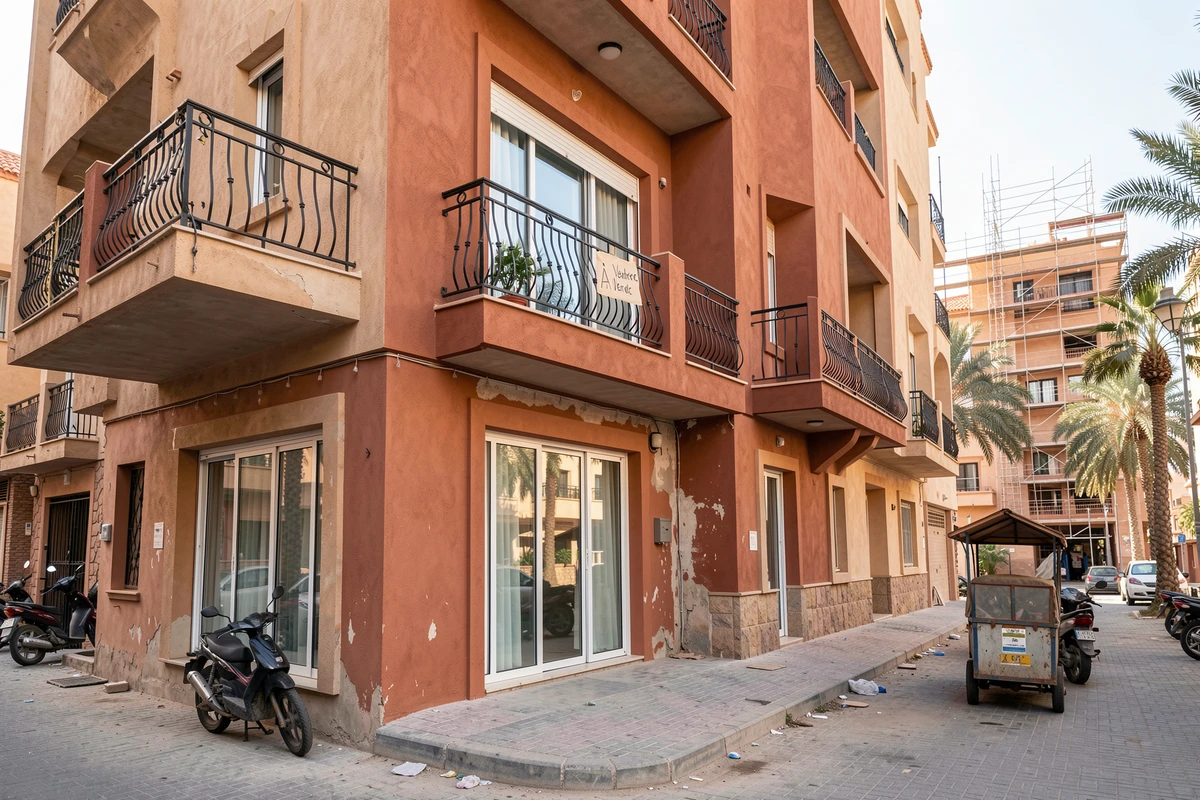 Immeuble d'appartements à vendre à Marrakech face à la concurrence des programmes immobiliers neufs